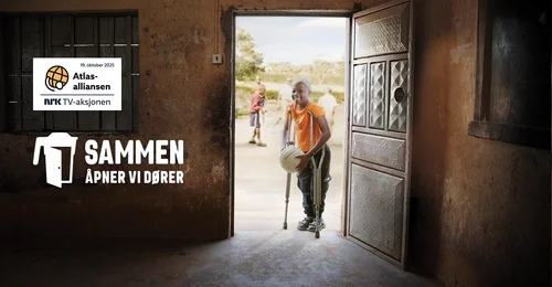 Prosjektbilde for Øyer sin digitale bøsse til TV-aksjonen 2025
