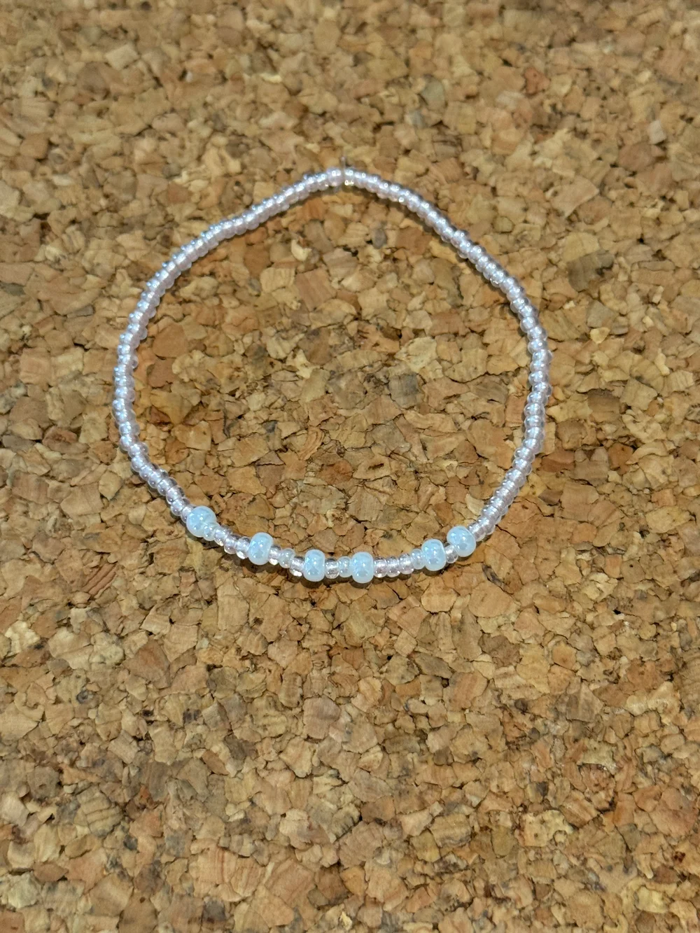 BRAVE (rosa & perlehvit), str XS (16cm)