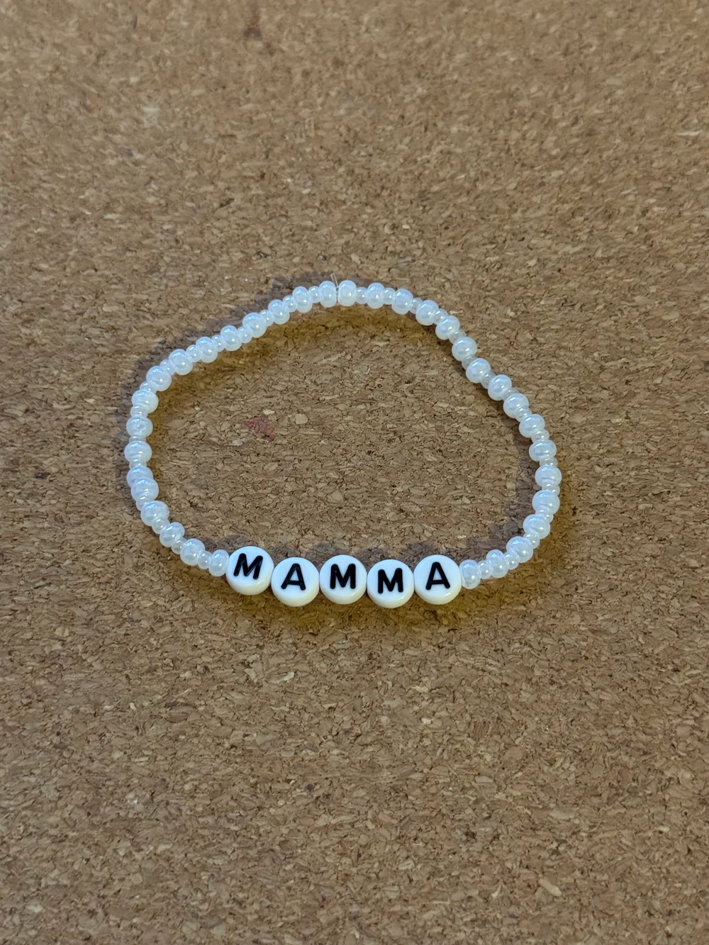 MAMMA (perlehvit) - str XS (16cm)