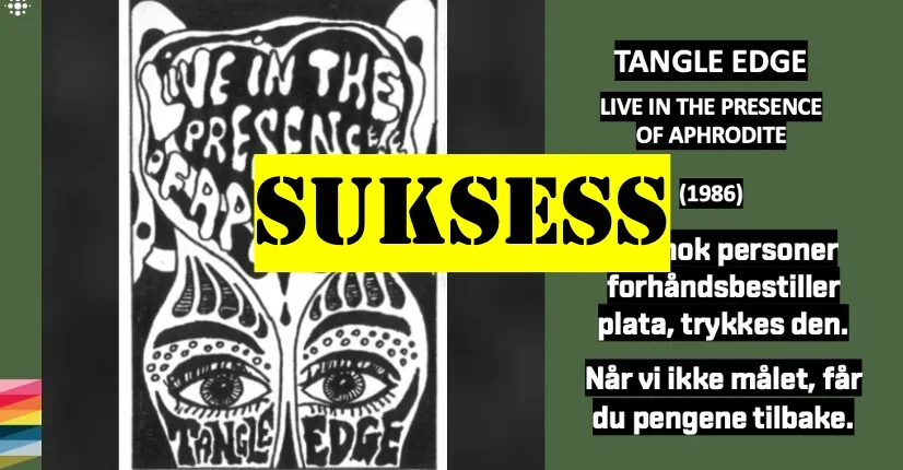 NACD: TANGLE EDGE - LIVE IN THE PRECENCE OF APHRODITE (2CD) (1986 ...