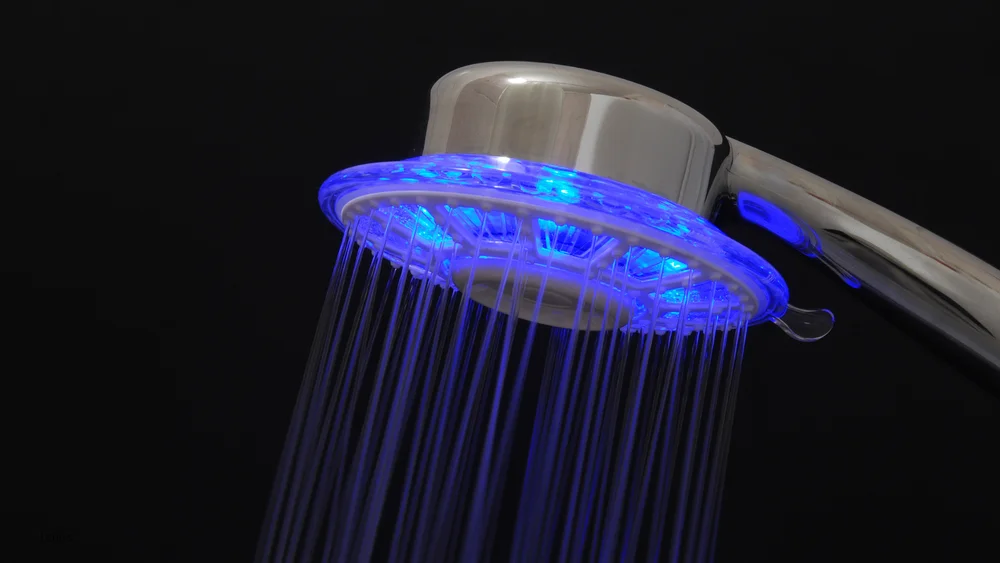 Ikke et dusjhode med ledlys