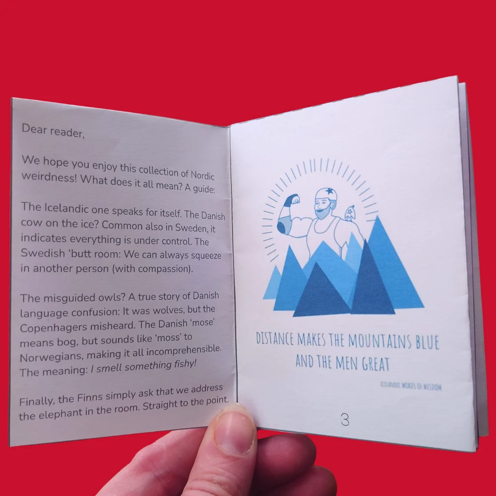 Digital reward: Nordic words of wisdom fanzine