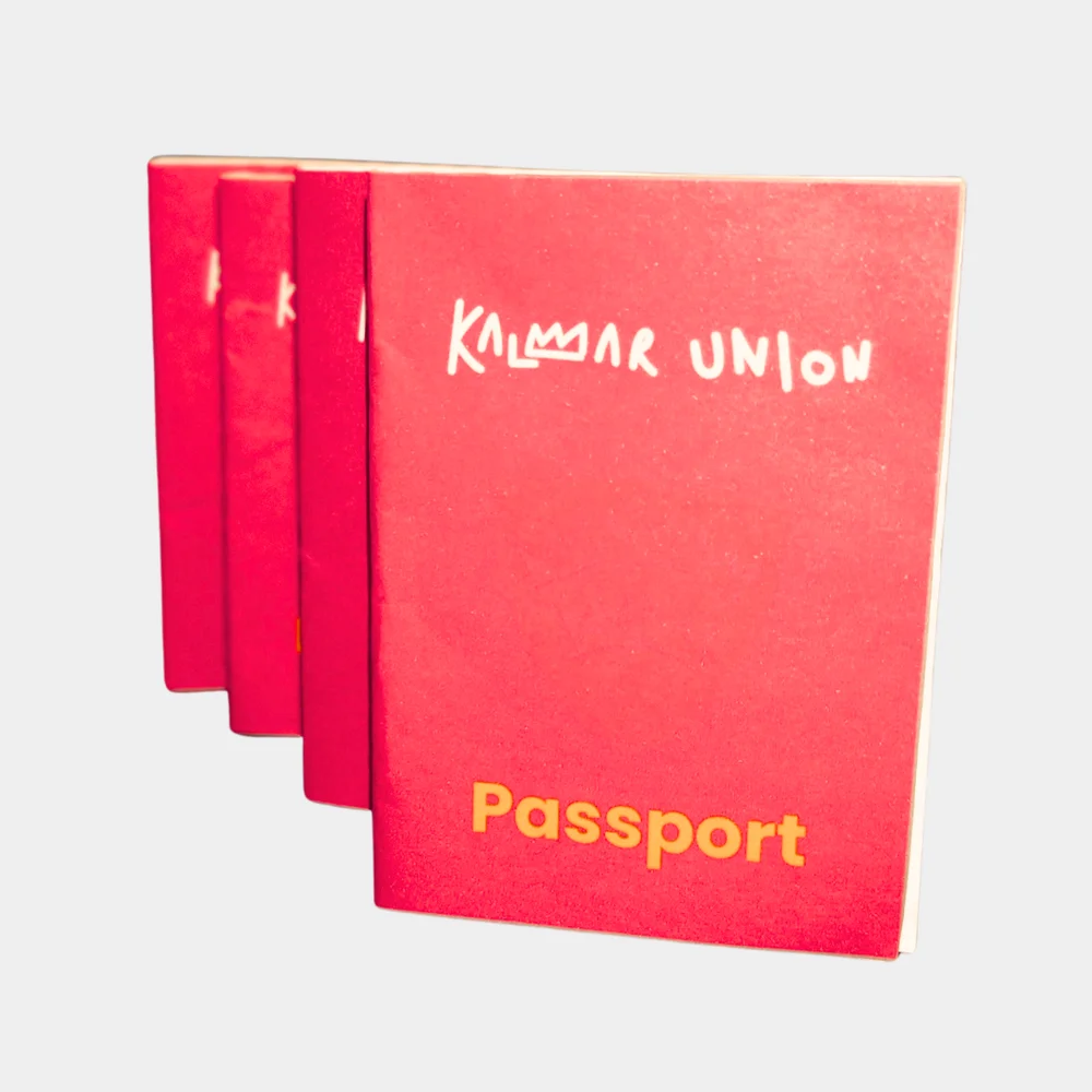 Kalmar Union honorary citizenship w/passport