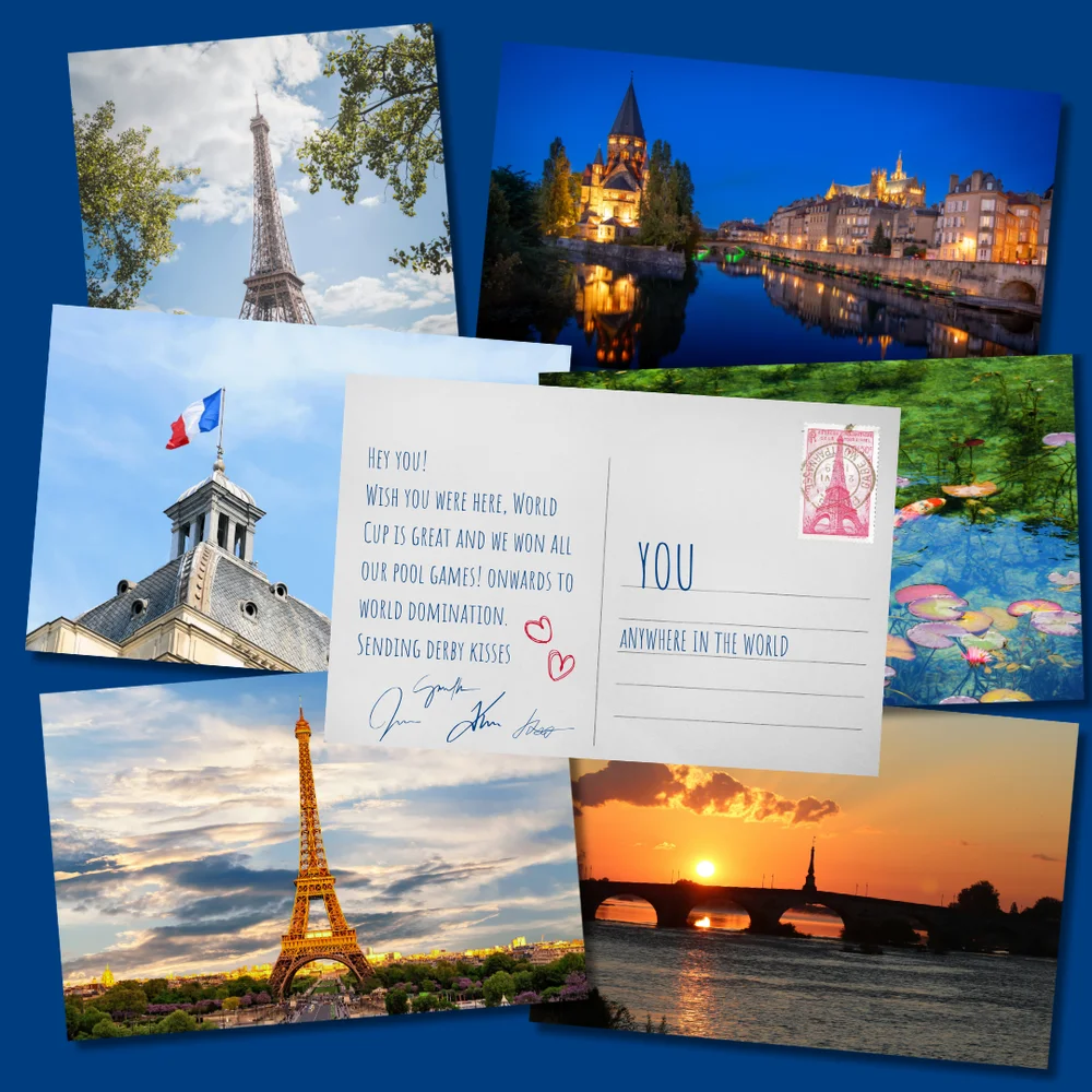 A post card from our very first World Cup