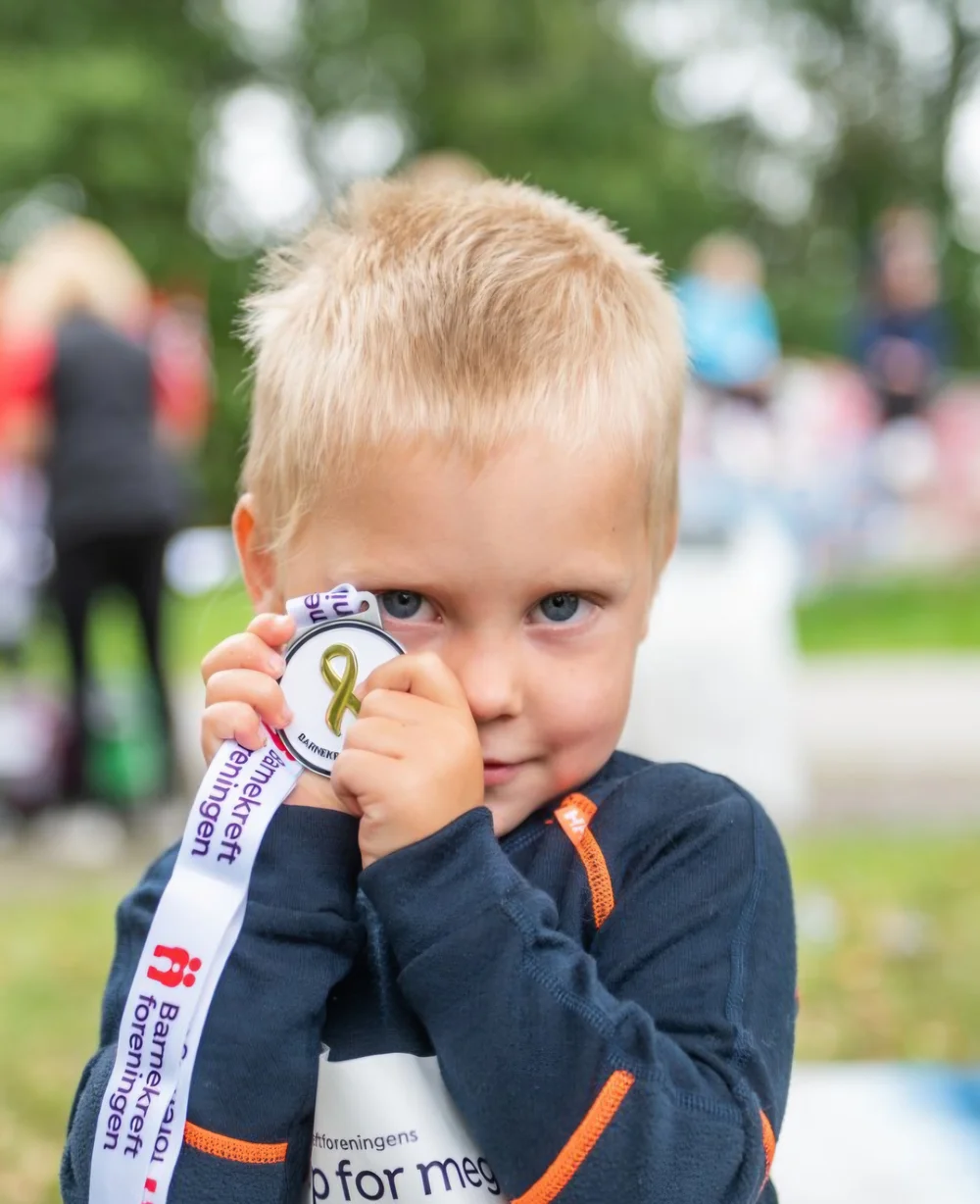 Startnummer, medalje & pannebånd