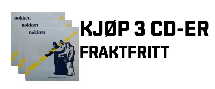 Kjlp 3 CD-er, få dem i posten