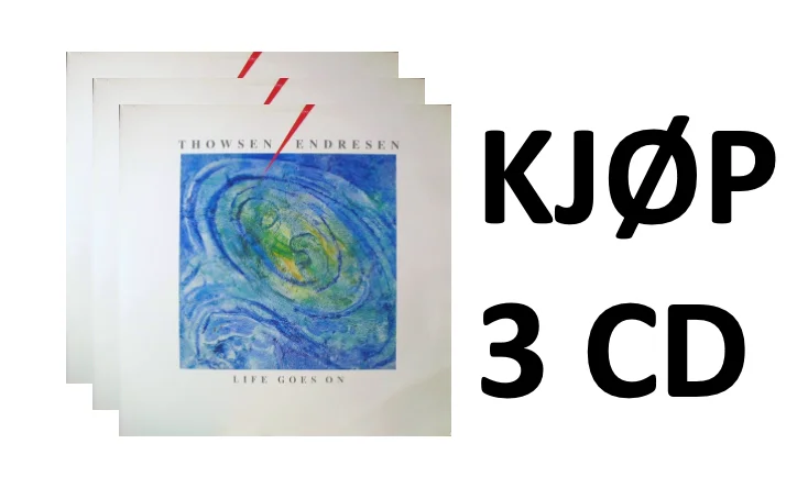 Kjøp 3 CD-er og få dem i posten, fraktfritt