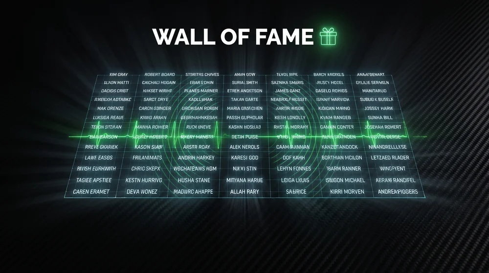 🎁 Wall of Fame
