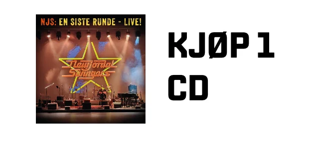 Kjøp 1 dobbel CD, få den i posten