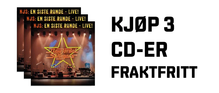 Kjøp 3 dobbel-CD-er, få dem i posten