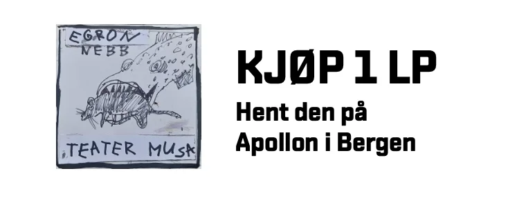 Kjøp 1 LP, hent den på Apollon (Bergen)