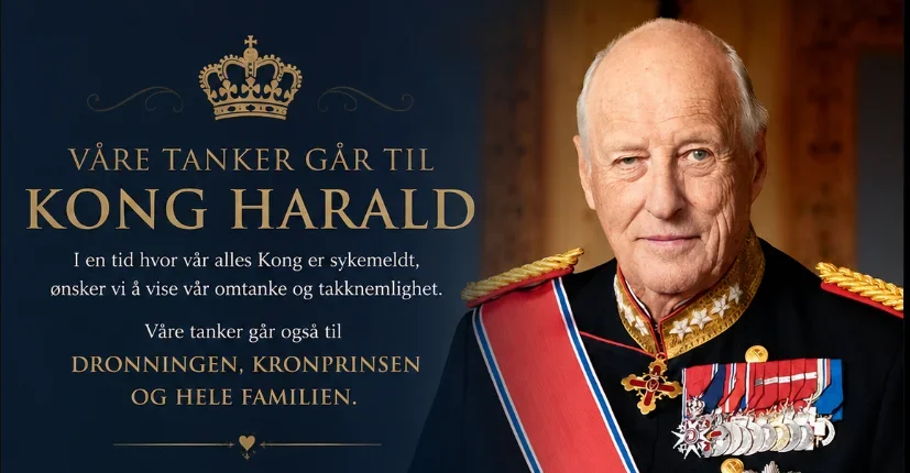 En Hilsen Fra Norge Til Kong Harald Spleis Fra SpareBank 1 en-hilsen-fra-norge-til-kong-harald-spleis-fra-sparebank-1