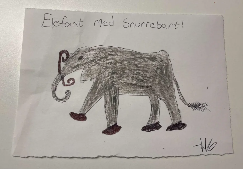 En liten tegning
