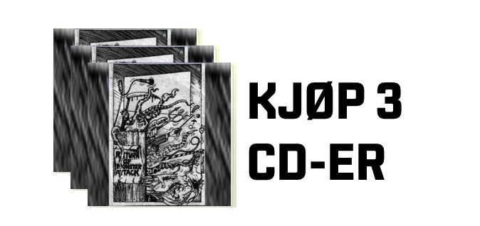 Kjøp 3 CD-er, få dem i posten