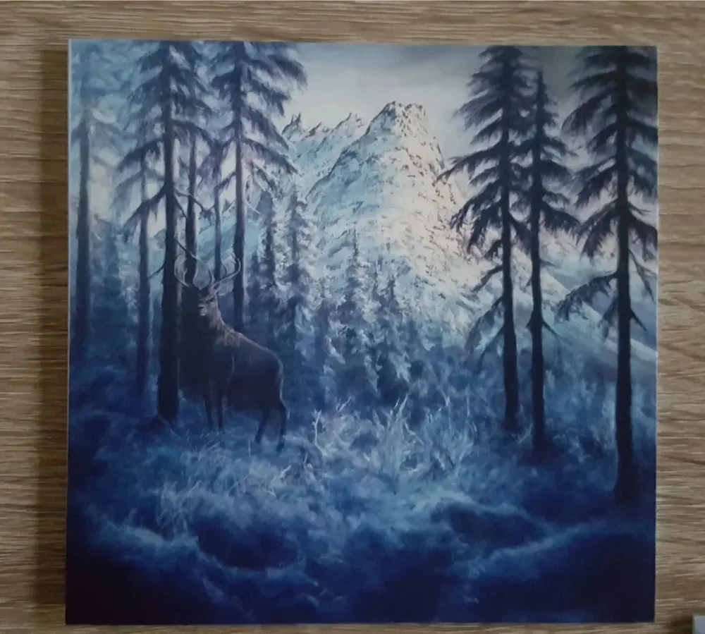 2 doble Kunstkort (Hjorten), S. Hopland