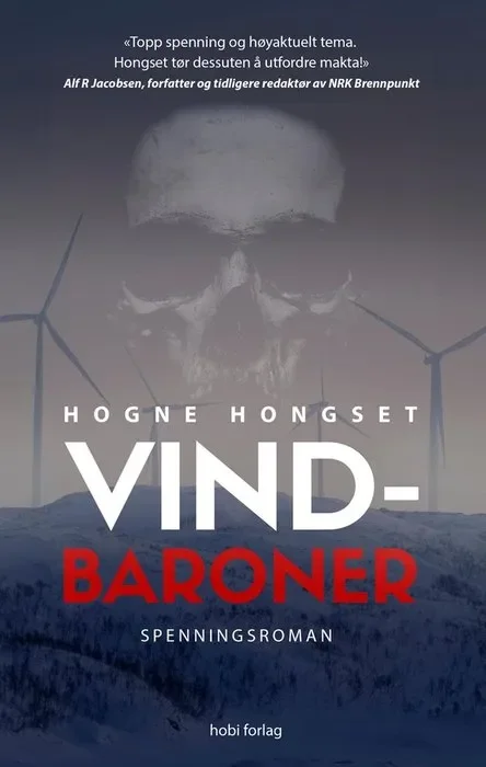 Signert eksemplar av Vindbaroner av Hogne Hongset