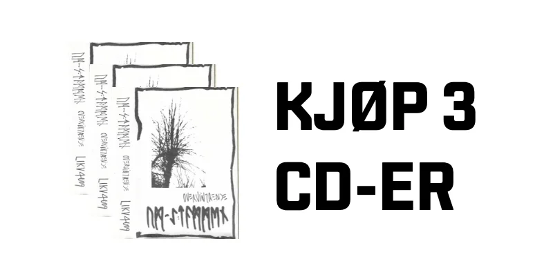 Kjøp 3 CD-er, få dem i posten fraktfritt