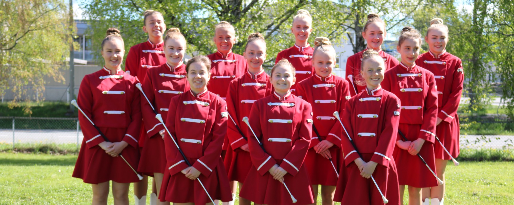 Prosjektbilde for EM deltagelse for Mandal Guttekorps drilltropp