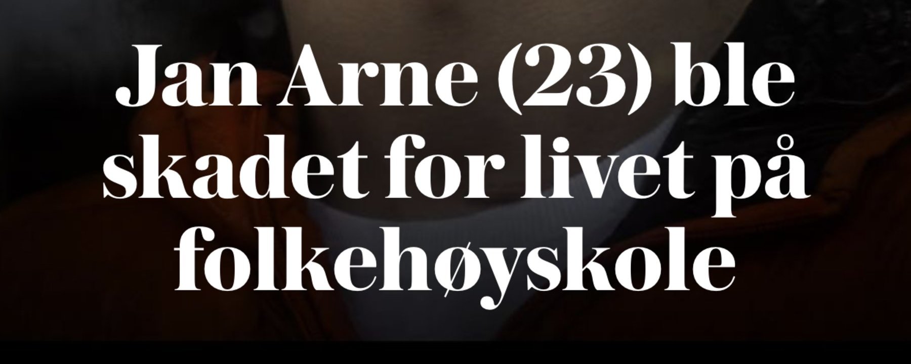Prosjektbilde for En venn i nød(en) når systemet svikter💔