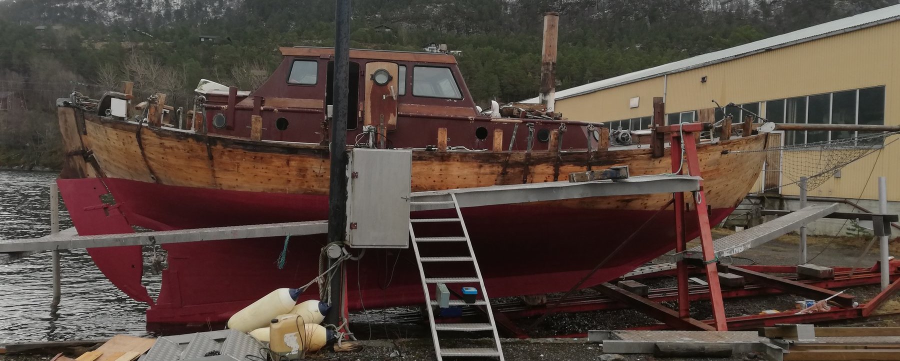 Prosjektbilde for Restaureringen av Vena Mona 